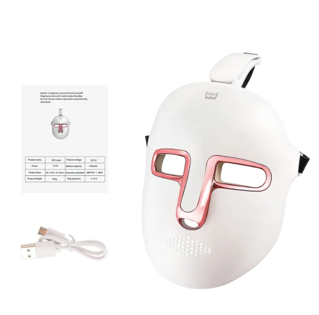Velora 7-Color LED Light Therapy Facial Mask