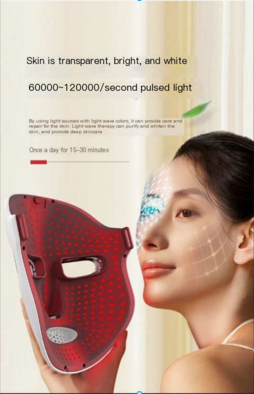 Velora 7-Color LED Light Therapy Facial Mask