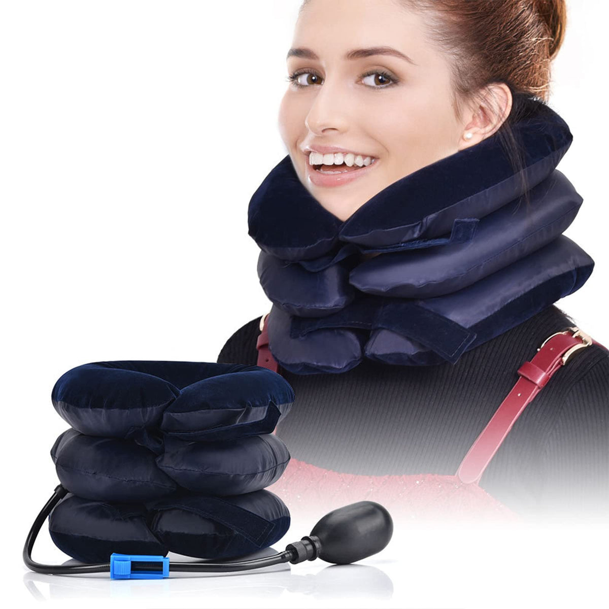 Velora Inflatable Neck Traction Brace