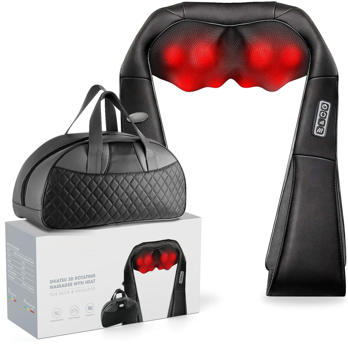 Velora Shiatsu Neck & Shoulder Massager